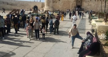 "قلعة قايتباى" بالإسكندرية تستقبل 13 ألف زائر خلال إجازة عيد الفطر المبارك