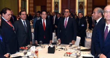 رئيسا الوزراء المصري والياباني يترأسان مُنتدى رجال الأعمال بالبلدين  