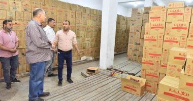محافظ أسيوط يتفقد فرع الشركة المصرية لتجارة الجملة بمركز ساحل سليم
