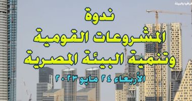 الأعلى للثقافة ينظم ندوة المشروعات القومية وتنمية البيئة المصرية 24 مايو