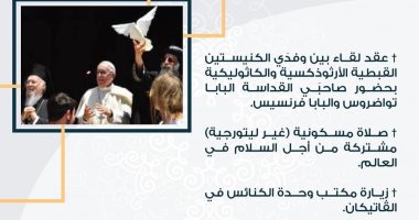 تفاصيل ملامح زيارة البابا تواضروس إلى الفاتيكان فى 10 مايو الجارى