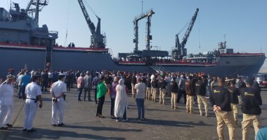 ميناء سفاجا البحرى يستقبل 466 شخصا قادمين من السودان.. صور 