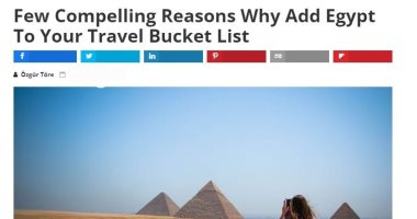 موقع "Focus on Travel News FTN" يسلط الضوء على أسباب تفضيل السائحين السفر لمصر