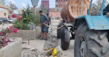 محافظ كفر الشيخ: رفع 2219 طن قمامة بـ14 مركزا واستمرار أعمال النظافة