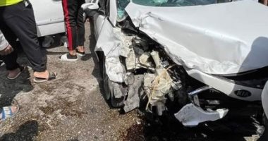 إصابة 6 أشخاص فى حادث تصادم سيارتين بمحافظة بورسعيد