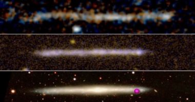 "وحش غير مرئي".. علماء يحلون لغز ثقب أسود جامح يجر ذيلا من النجوم عبر الكون
