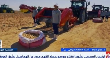 جمال صيام لـ إكسترا نيوز: مشروع القمح بتوشكى يساهم فى ملف الأمن الغذائى