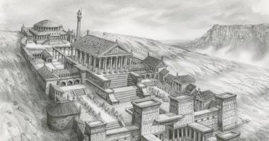 حريق مكتبة الإسكندرية..مسلسل كليوباترا يواصل تهميش الحقائق مكتبة الإسكندرية