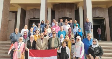 محافظ شمال سيناء يلتقى أعضاء جمعية أحياء التراث المصرية