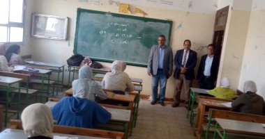 رئيس مدينة أشمون يتفقد لجان امتحانات الشهادة الإعدادية 