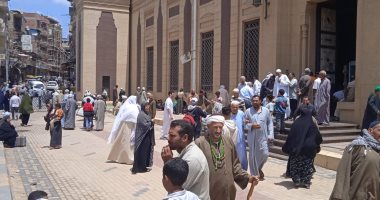 توافد أعداد من المحافظات للاحتفال بالمولد الرجبي لإبراهيم الدسوقى بكفر الشيخ