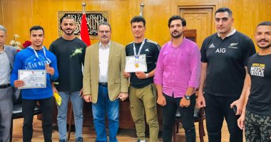 جامعة الأزهر تفوز بالمراكز الأولى في المصارعة على مستوى الجامعات المصرية