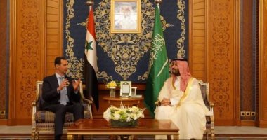 ولى العهد السعودى والرئيس السورى يجريان محادثات ثنائية