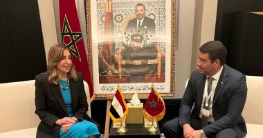 وزيرة الثقافة تلتقى نظيرها المغربى لدعم أطر التعاون المشترك