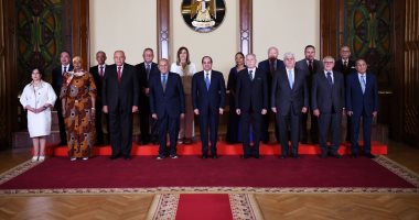 الرئيس السيسي يلتقى أعضاء مجلس أمناء مكتبة الإسكندرية