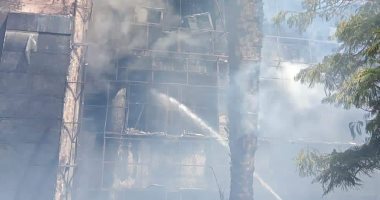 التحريات: ماس كهربى وراء حريق مبنى السجل المدنى وجهاز 15 مايو