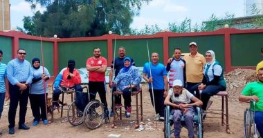 100 لاعب يشاركون في المشروع القومي لذوي القدرات في بكفر الشيخ
