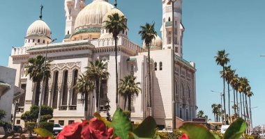 8 معلومات عن أكبر المساجد المطلة على المجري الملاحي لقناة السويس في بورسعيد.. صور