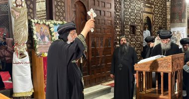 البابا تواضروس يترأس صلوات عشية عيد دخول العائلة المقدسة مصر