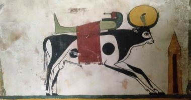 منقوشة على التوابيت.. البقرة السماوية ضمن مقتنيات المتحف المصرى "صور"