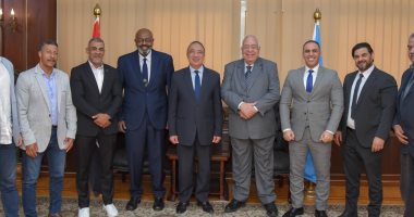 رئيس كمال الأجسام يناقش إقامة البطولة العربية مع محافظ الإسكندرية