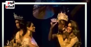 رجل يحطم "تاج" مسابقة ملكات الجمال فى البرازيل (فيديو)