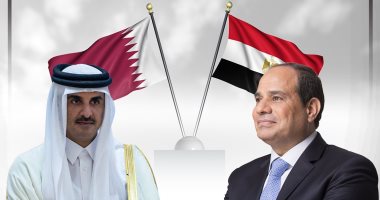 الرئيس السيسى وأمير قطر يؤكدان أهمية احتواء الأوضاع الإنسانية بالسودان (إنفوجراف)
