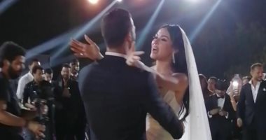 ميرنا نور الدين تحتفل بزفافها بحضور صلاح عبد الله وعلى ربيع وبسمة بوسيل ونجوم الفن