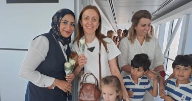 مطار الغردقة يستقبل أولى الرحلات من "طنقشد" بأوزبكستان.. صور