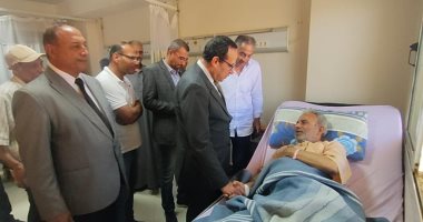 محافظ شمال سيناء يتفقد الإنشاءات الجديدة فى مستشفى العريش العام