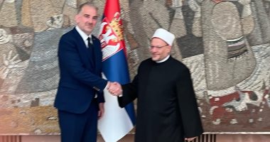 مفتى الجمهورية ومسئول التعاون الديني الصربي يتفقان على إطلاق مبادرة للسلام