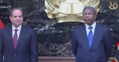 الرئيس السيسى ونظيره الأنجولى يشهدان مراسم التوقيع على عدد من الاتفاقيات