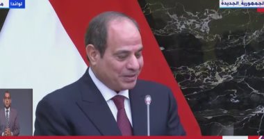 الرئيس السيسى: هناك فرص للاستثمار بين أنجولا ومصر ونحرص على تعزيز الصداقة