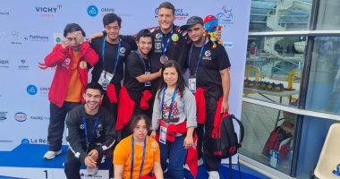 7 ميداليات لمصر فى دورة الألعاب العالمية للإعاقات الذهنية بفرنسا
