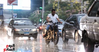 سقوط أمطار غزيرة على القاهرة الكبرى وتكاثر للسحب الممطرة
