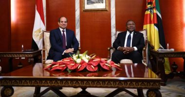 الرئيس السيسى: نتطلع لتحقيق نقلة نوعية فى مستوى العلاقات الثنائية مع موزمبيق