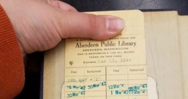 عودة كتاب إلى رفوف مكتبة بالولايات المتحدة الأمريكية بعد 81 عاما من استعارته