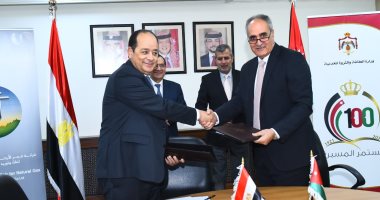 وزير البترول ونظيره الأردنى يشهدان توقيع اتفاقيتي تعاون وشراكة في الغاز الطبيعى