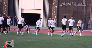 منتخب مصر يؤدى مرانه الأول بمراكش استعدادا لغينيا وتدريبات بدنية للاعبى الأهلى