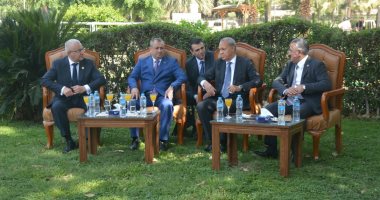 محافظ القليوبية يستقبل وكيل البرلمان وسفير أذربيجان بحديقة الصداقة المصرية الأذربيجانية