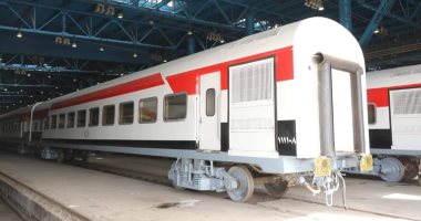 السكة الحديد تعلن إعادة تشغيل ثاني قطار إسباني على خط الصعيد بعد تطويره.. صور