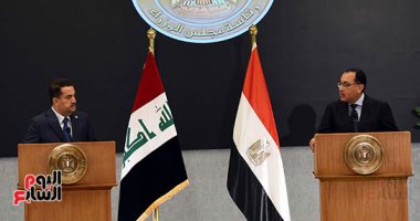 رئيس وزراء العراق: نشعر بالفخر والاعتزاز لما يحدث بمصر وما تحقق من مشروعات