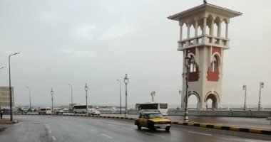 هطول أمطار رعدية بالإسكندرية وانخفاض ملحوظ فى درجات الحرارة.. صور 
