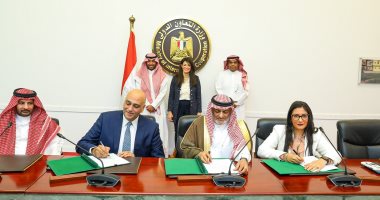 توقيع تمويل تنموى بقيمة 150مليون جنيه بين المنحة السعودية وجهاز تنمية المشروعات