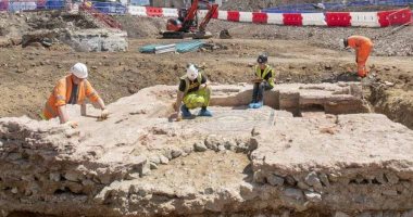 اكتشاف ضريح روماني عمره 2000 عام بالقرب من جسر لندن