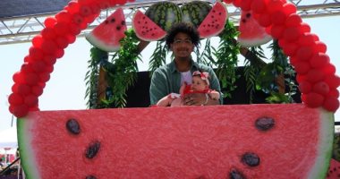 فعاليات كرنفال البطيخ السنوى فى كاليفورنيا