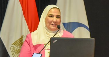 وزيرة التضامن تفتتح مؤتمر "المجتمع المدنى" ومعرض منتجات الجمعيات بمكتبة الإسكندرية