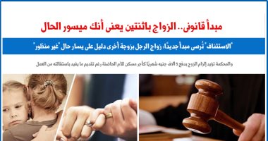 محكمة الاستئناف ترسى مبدأ: الزواج بأخرى دليل على يسر "غير منظور".. برلماني