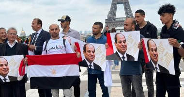 أخبار × 24 ساعة.. الجالية المصرية فى فرنسا تحتشد لاستقبال الرئيس السيسي بباريس