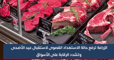 استعدادات وزارة الزراعة لاستقبال أيام عيد الأضحى.."فيديو"